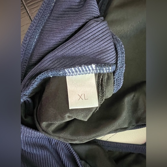 Navy Blue Woman’s One Piece Swimsuit - Picture 5 of 6